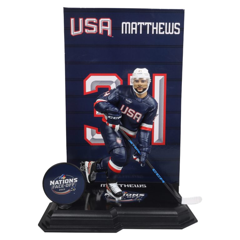 Auston Matthews (Team USA) 4 Nations NHL 7&Prime; Figure McFarlane&rsquo;s SportsPicks