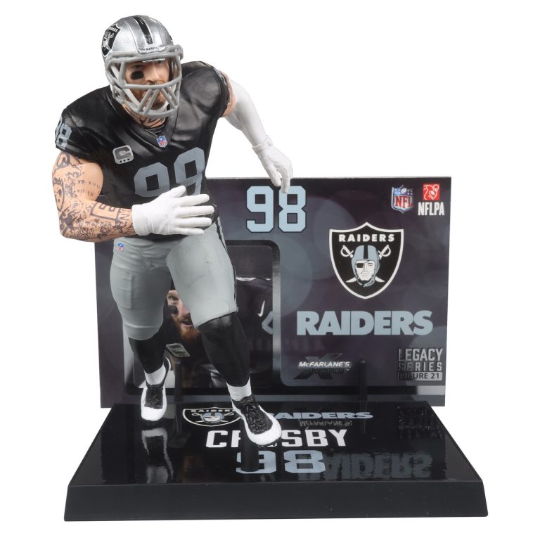 Maxx Crosby (Las Vegas Raiders) NFL 7&Prime; Figure McFarlane&rsquo;s SportsPicks