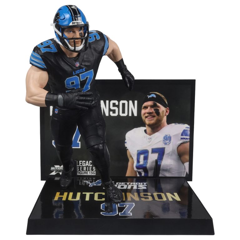 Aidan Hutchinson w/Alternative Jersey (Detroit Lions) Gold Label NFL 7&Prime; Figure McFarlane&rsquo;s SportsPicks