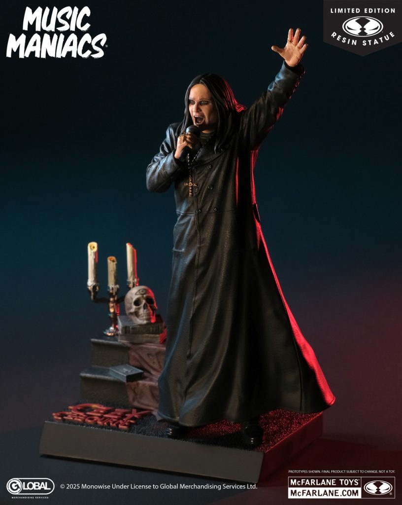 Ozzy Osbourne (Music Maniacs) 1:10 Scale Resin Statue