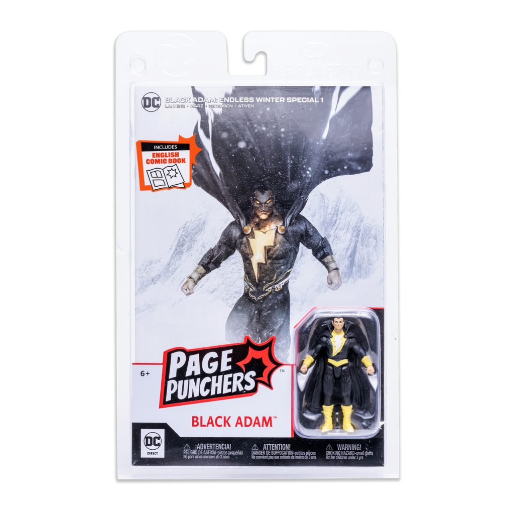 Black Adam w/Comic (DC Page Punchers) 3&Prime; Figure