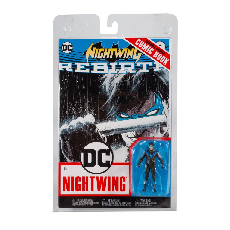 Nightwing w/DC Rebirth Comic (DC Page Punchers) 3&Prime; Figure