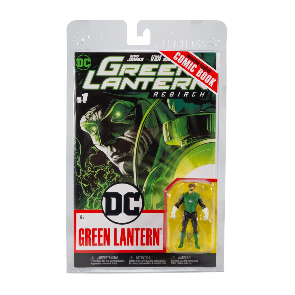 Green Lantern Hal Jordan w/Comic (DC Page Punchers) 3&Prime; Figure