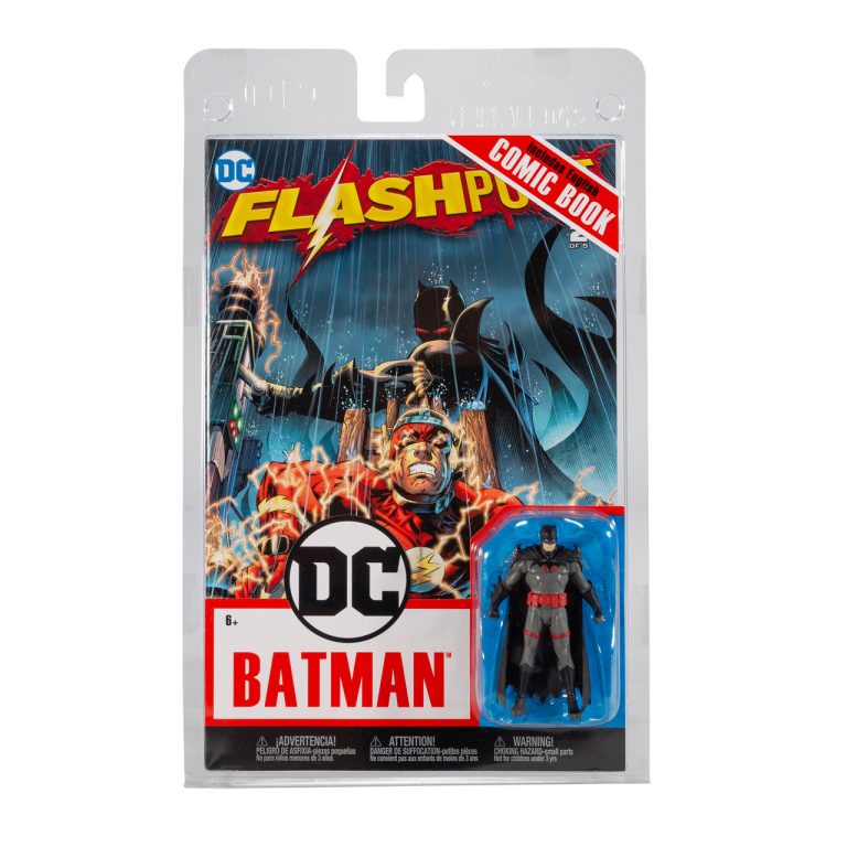 Batman w/Flashpoint Comic (DC Page Punchers) 3&Prime; Figure