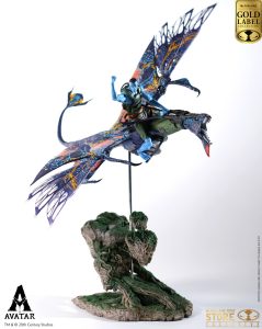 Recom Quaritch & RDA Banshee (Avatar: The Way of Water) Deluxe 2-Pack Gold Label 7" Figure