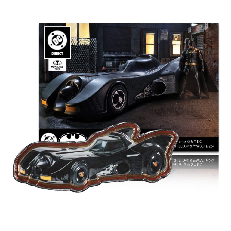 Batmobile 1989 McFarlane Toys Vehicle 3D Metal Pin