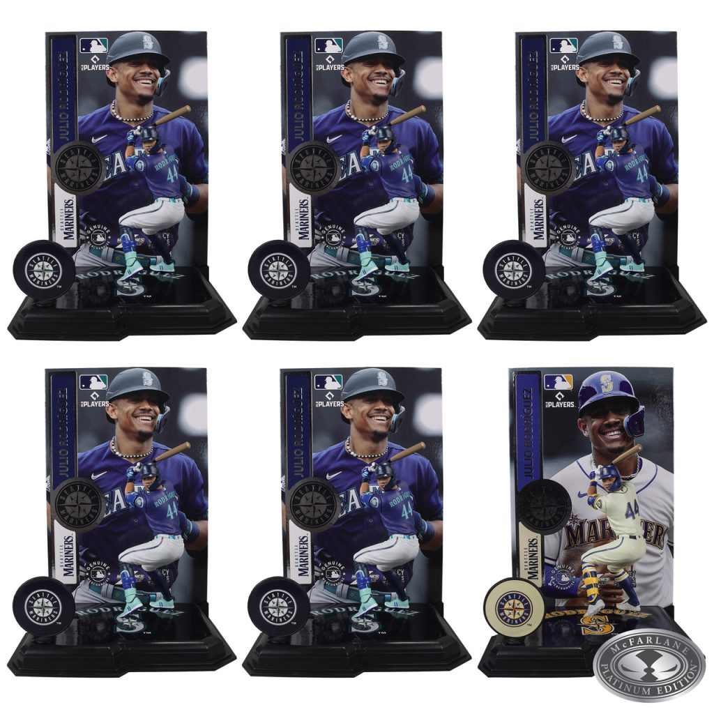 Julio Rodriguez (Seattle Mariners) MLB Factory Sealed Case (6) w/CHASE