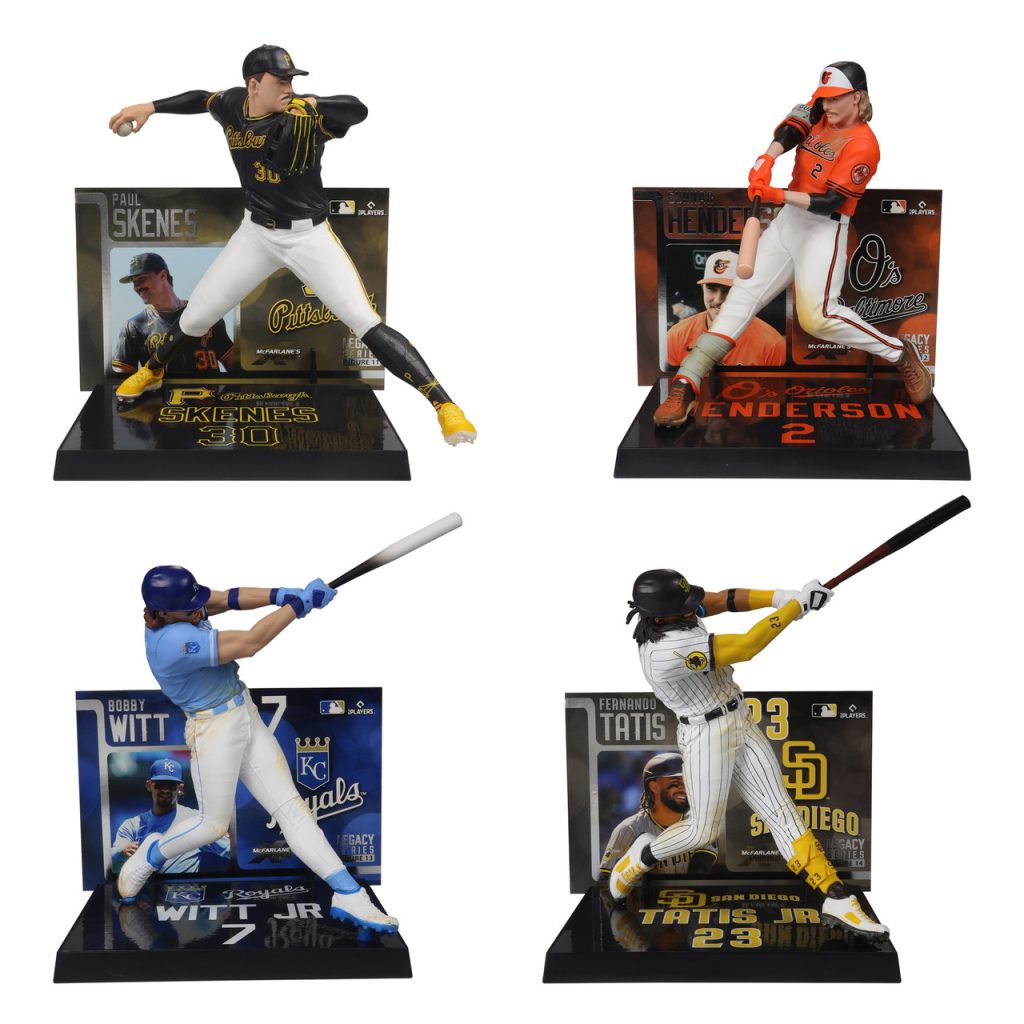 MLB Legacy Series #11-14 Bundle (4) 7&Prime; Figures