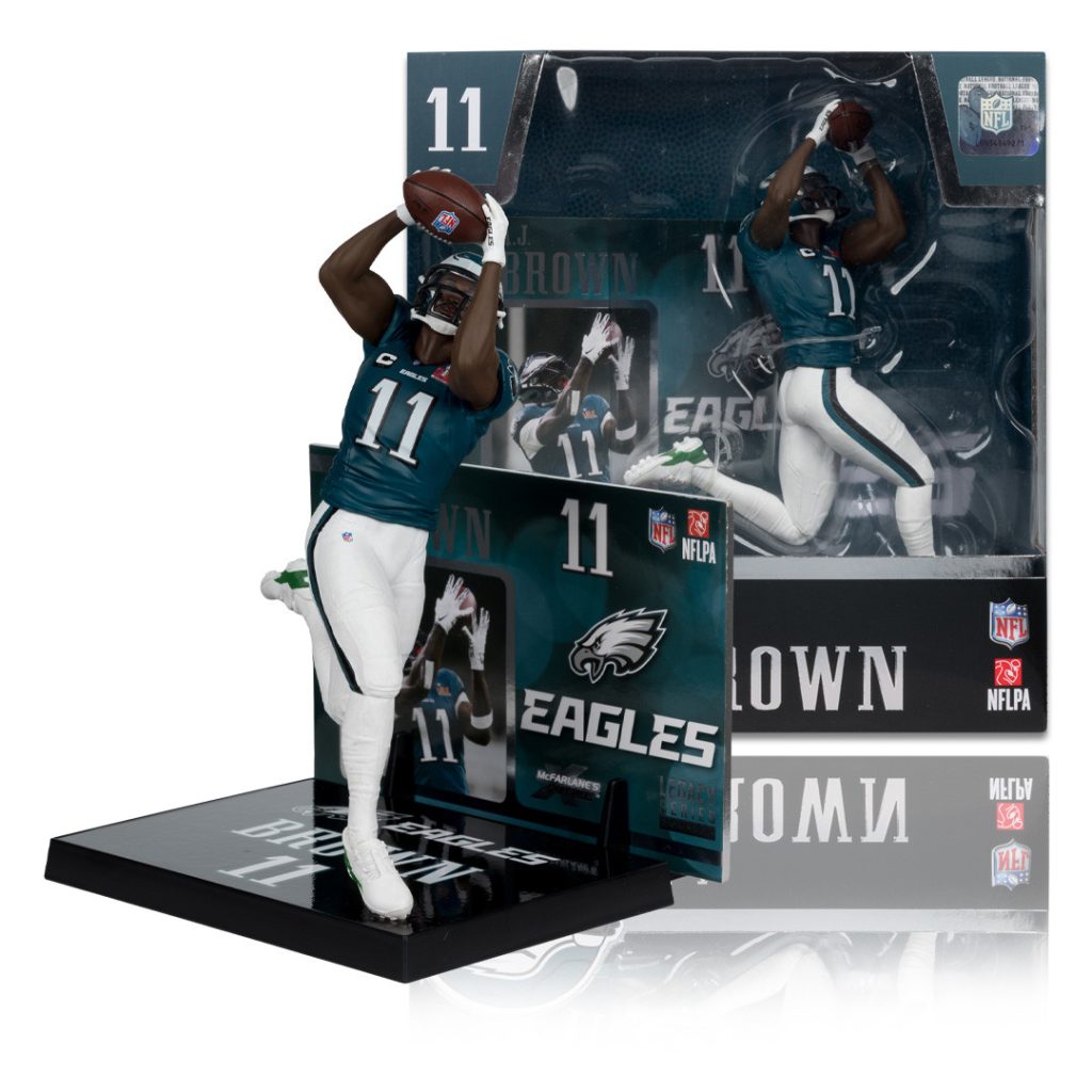 A.J. Brown Super Bowl Edition (Philadelphia Eagles) NFL 7&Prime; Figure McFarlane&rsquo;s SportsPicks