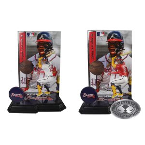 Ronald Acuna Jr. (Atlanta Braves) MLB Bundle (2) Regular and Platinum CHASE 7" Figures McFarlane's SportsPicks