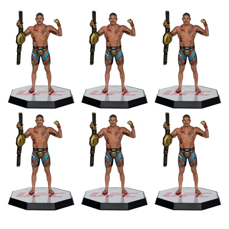 Alex Pereira (UFC) 7&Prime; Gold Label Factory Sealed Case (6) w/Digital Collectibles Exclusive