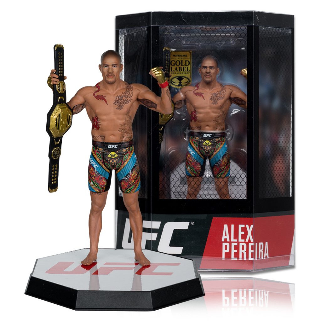 Alex Pereira (UFC) 7&Prime; Gold Label Figure McFarlane&rsquo;s SportsPicks w/Digital Collectible Exclusive