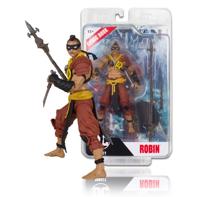 Robin w/Batman Fighting the Frozen Comic (DC Page Punchers)  7&Prime; Figure