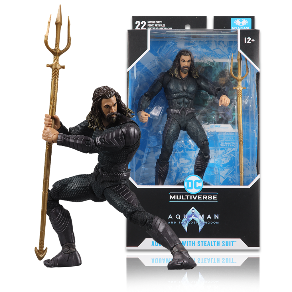 Aquaman w/Stealth Suit (Aquaman and the Lost Kingdom)  7&Prime; Figure