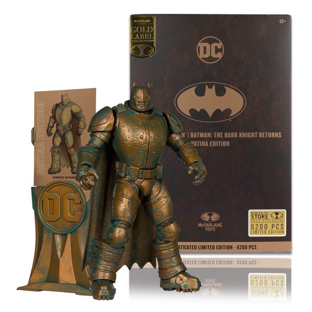 Armored Batman (The Dark Knight Returns) Gold Label Patina Edition 7&Prime; Figure