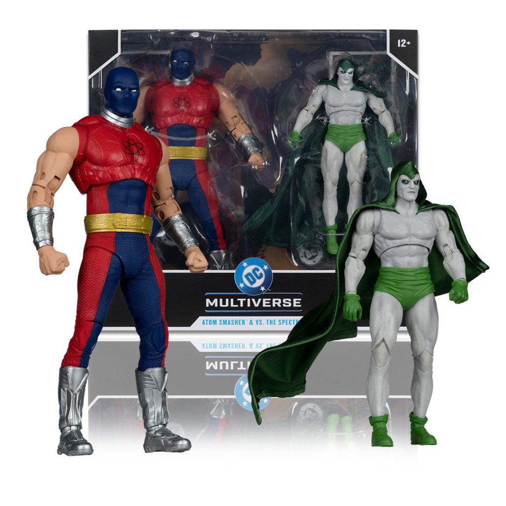 Atom Smasher vs. The Spectre (JSA: Black Vengeance) 7&Prime; Figure 2-Pack