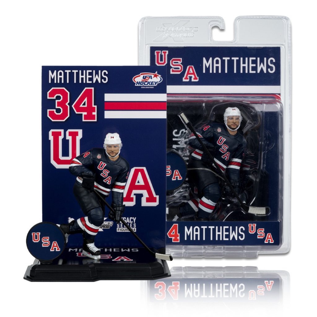 Auston Matthews (USA Hockey) Olympics 7&Prime; Figure