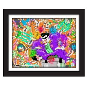 The Last Laugh: The Joker #1101 (Batman Animation Cel Art Scene)