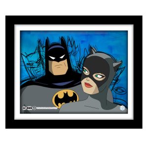 The Cat and The Claw: Part 1: Batman and Catwoman #1103 (Batman Animation Cel Art Scene)