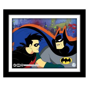 Christmas With The Joker #1109 (Batman Animation Cel Art Scene)