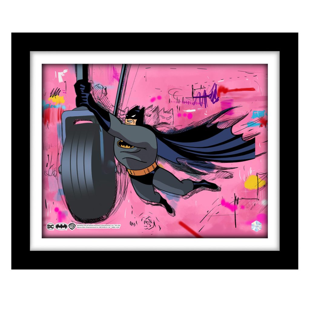 The Strange Secret of Bruce Wayne #1105 (Batman Animation Cel Art Scene)