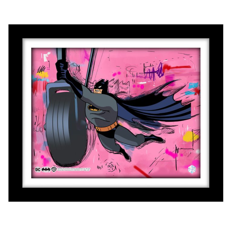 The Strange Secret of Bruce Wayne #1105 (Batman Animation Cel Art Scene)