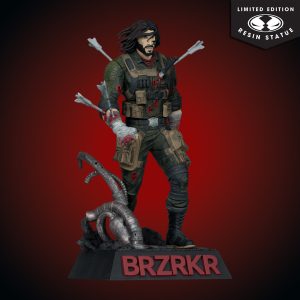 BRZRKR B (BRZRKR) 1:10th Scale Resin Statue