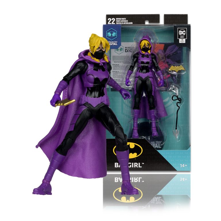 Batgirl (Stephanie Brown) 7&Prime; Figure w/McFarlane Toys Digital Collectible