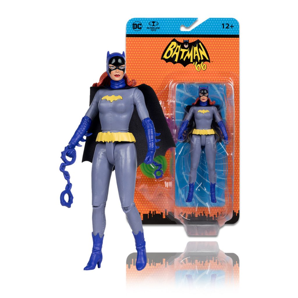 Batgirl in Black-Grey (DC Retro: Batman 66 Comic) 6&Prime; Figure