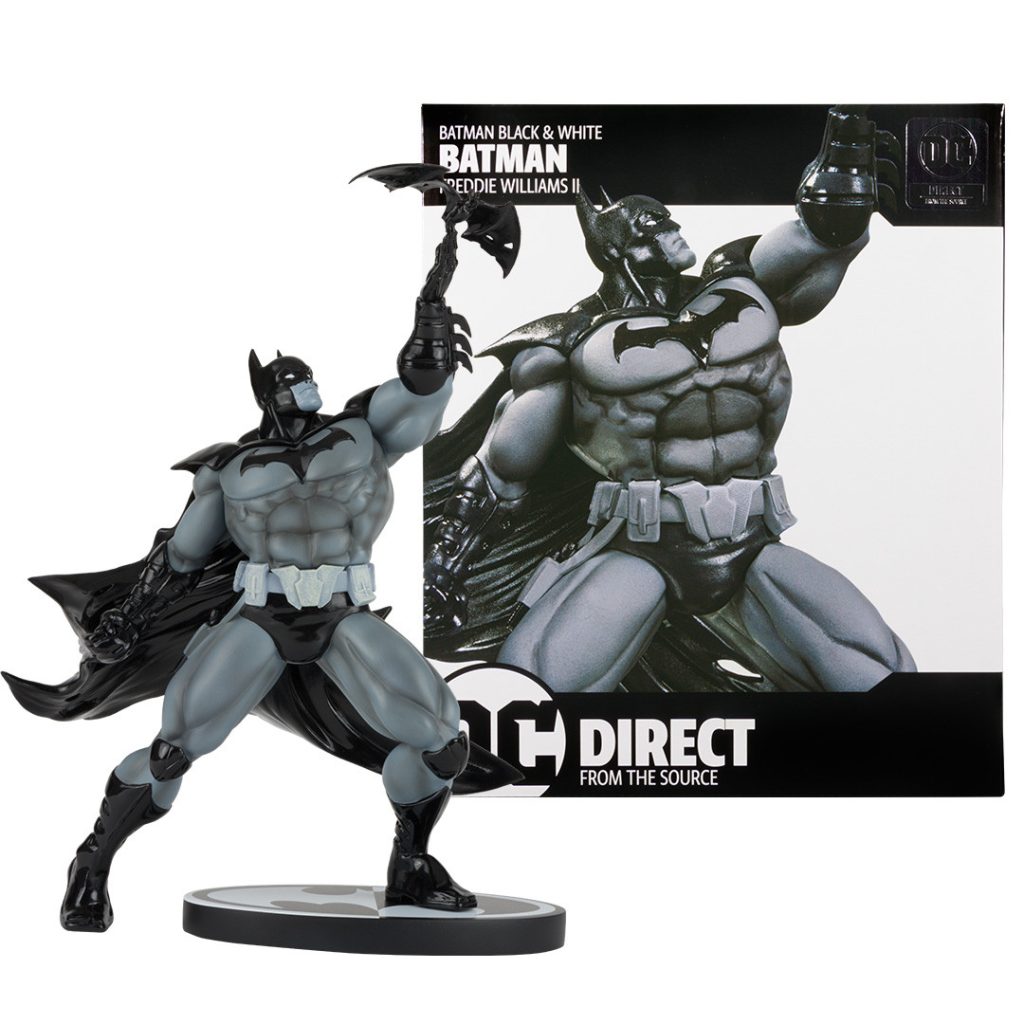 Batman Black & White-Batman By Freddie Williams II 7&Prime; Resin Statue