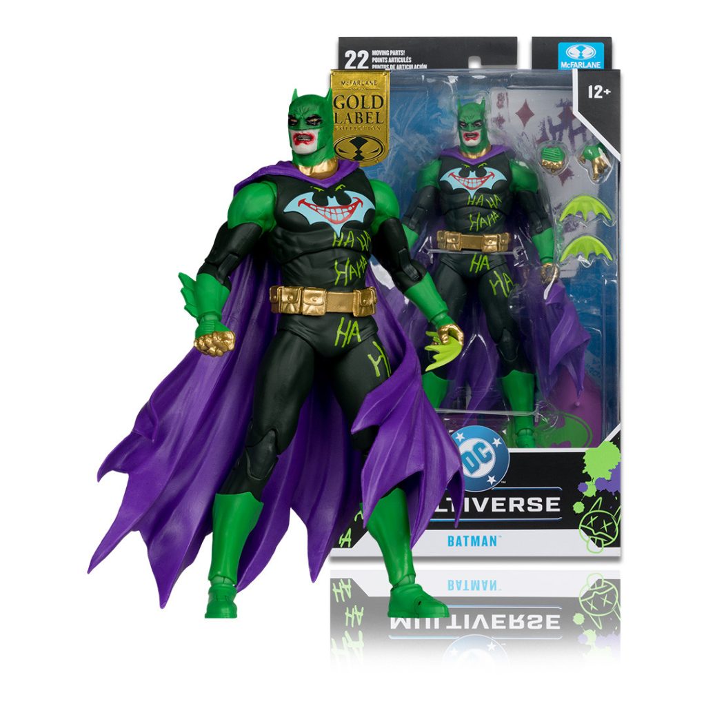 Batman (Joker War) Jokerized Gold Label 7&Prime; Figure