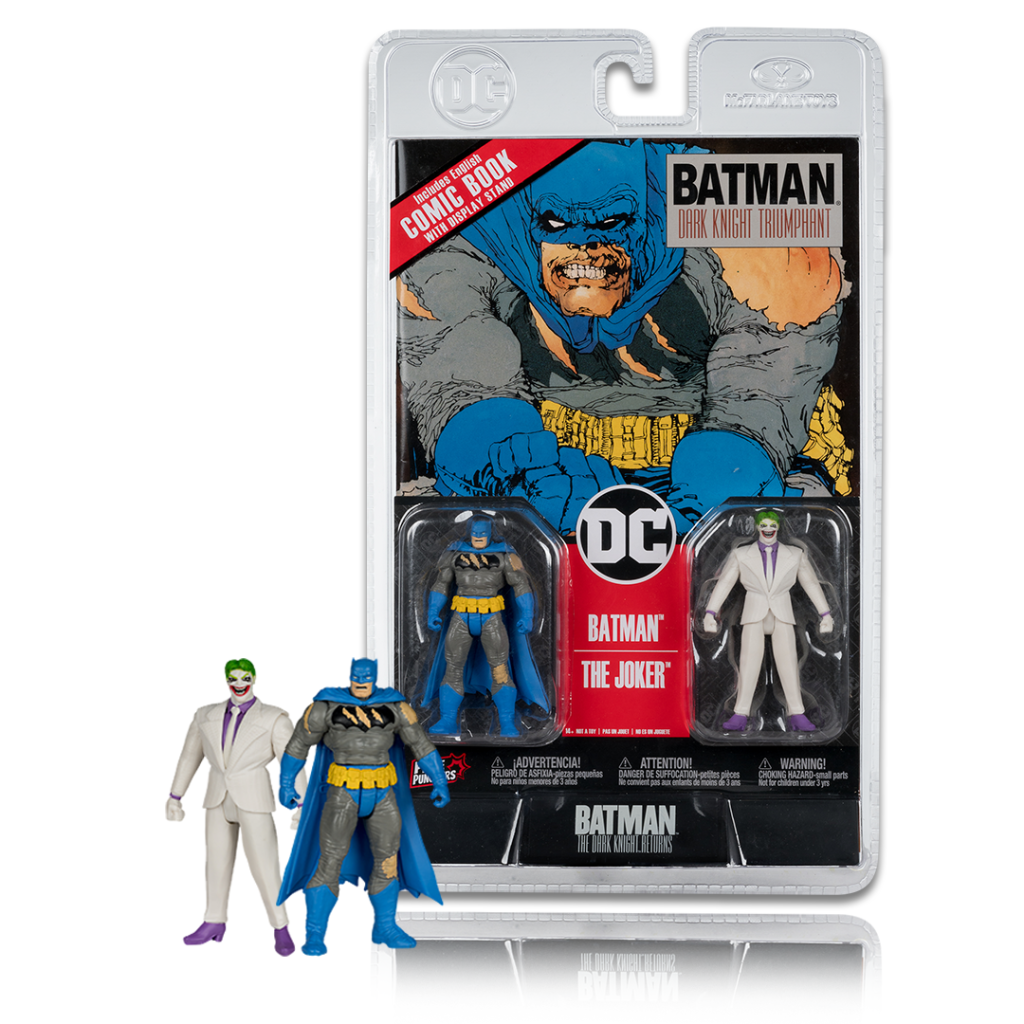 Batman & The Joker (DC Page Punchers) 2-Pack 3&Prime; Figures w/Comic
