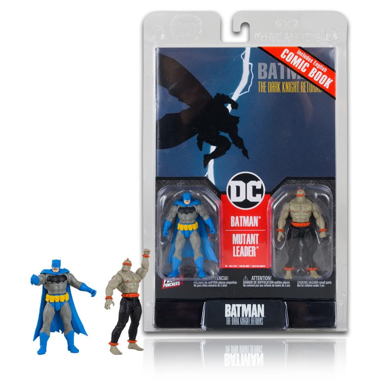 Batman & Mutant Leader w/Comic (Page Punchers) 3&Prime; 2-Pack