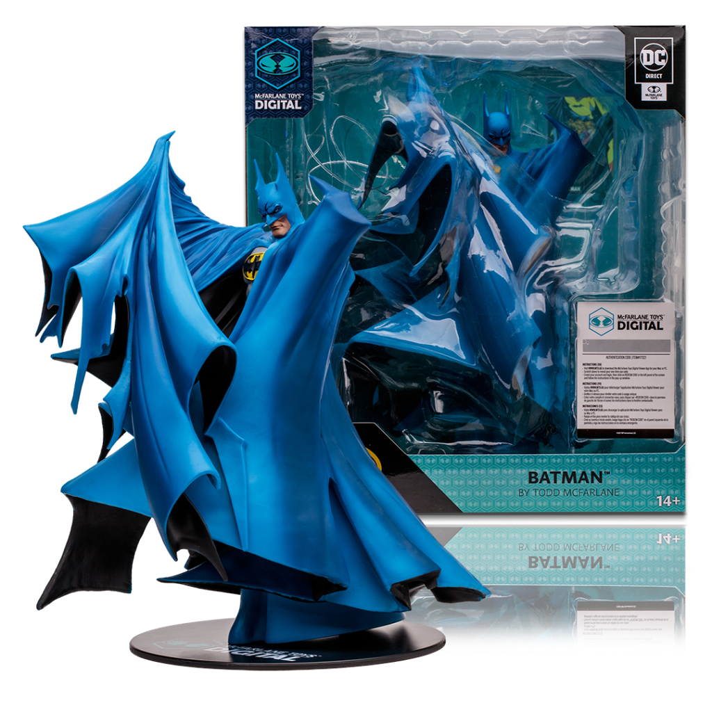 Batman by Todd McFarlane 1:8 Scale PVC Statue (Blue) w/Digital Collectible