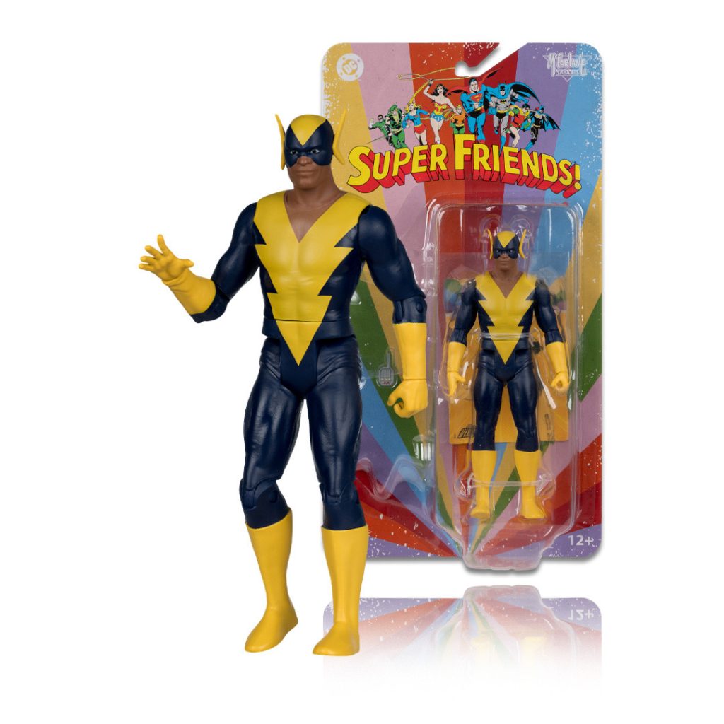 Black Vulcan (DC Retro: Super Friends) 6&Prime; Figure (PRE-ORDER ships June)