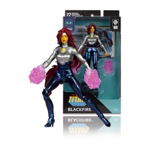 Blackfire (The New Teen Titans) 7" Figure w/McFarlane Toys Digital Collectible