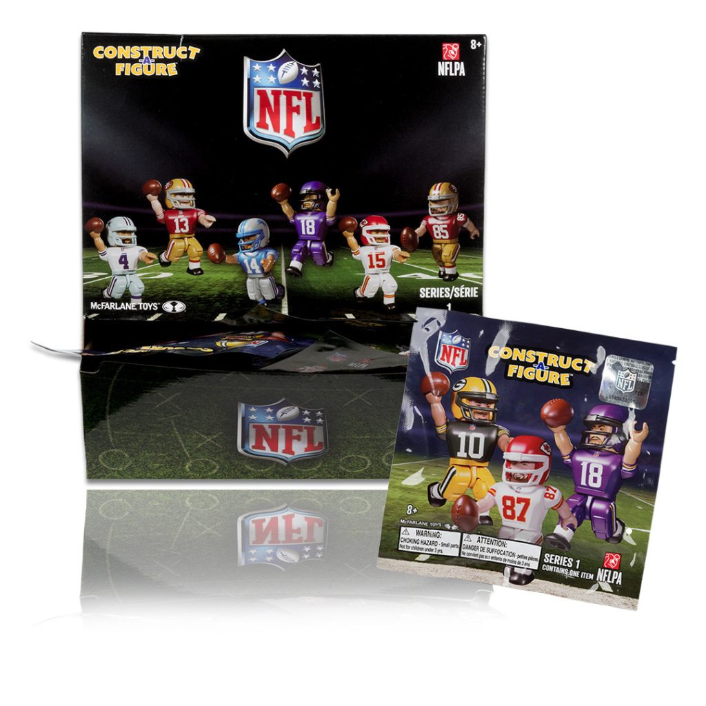 NFL Construct-a-Figure Series 1 Blind Bag