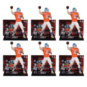 Bo Nix w/Classic Jersey (Denver Broncos) NFL Factory Sealed Case (6)