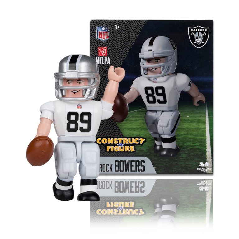 Brock Bowers (Las Vegas Raiders) Construct-a-Figure