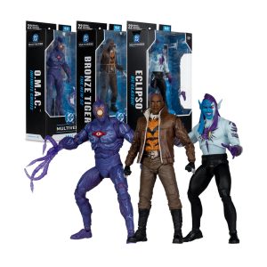 Bronze Tiger (The New 52)/O.M.A.C. (Infinite Crisis) /Eclipso (DC Classic) Bundle (3) 7" Figures