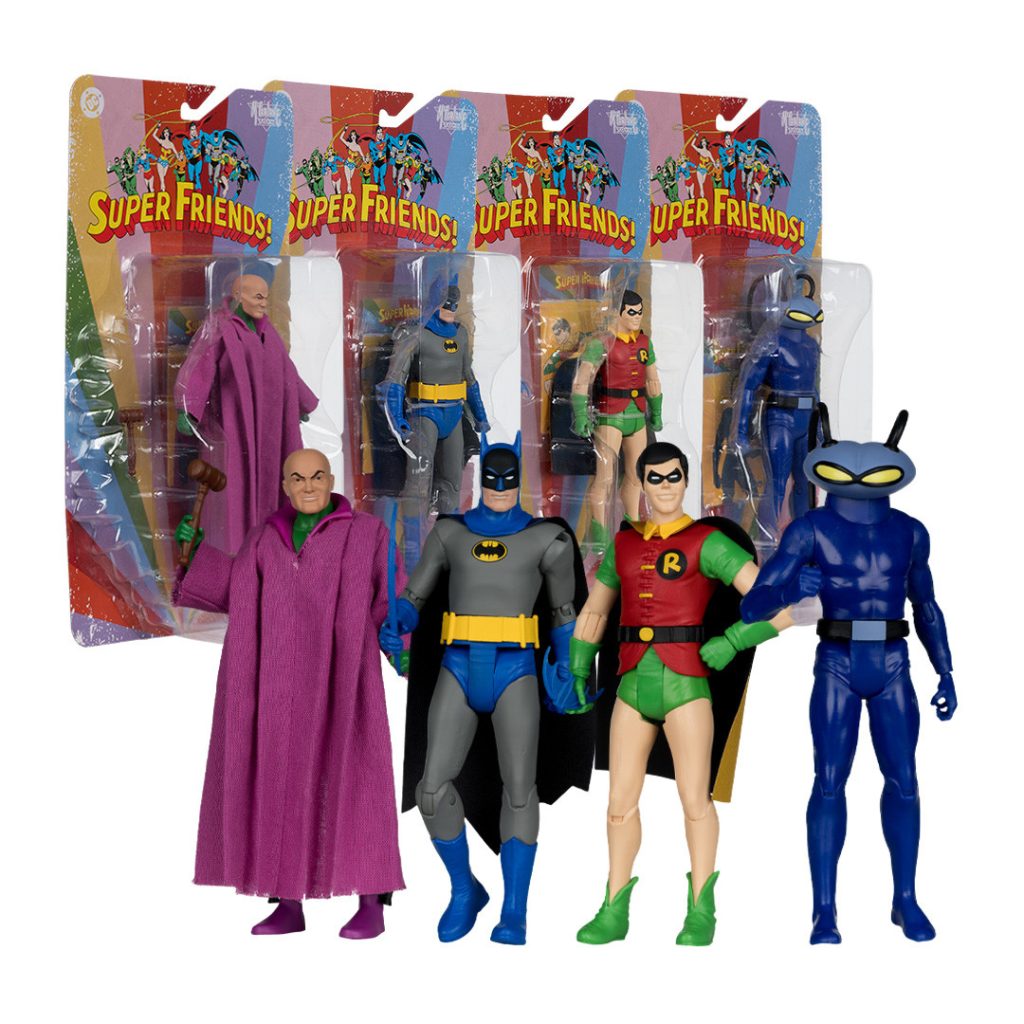 DC Retro: Super Friends Wave 4 (4) 6&Prime; Figures