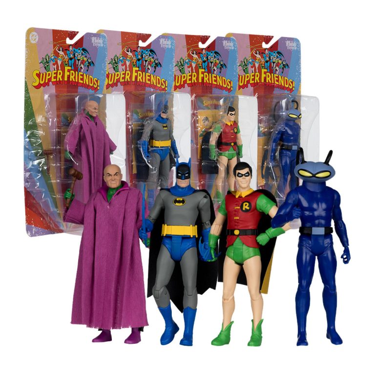 DC Retro: Super Friends Wave 4 (4) 6&Prime; Figures
