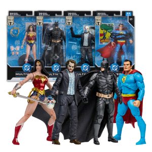 Wonder Woman/Batman/The Joker: Bank Robber/Superman Bundle (4) McFarlane Vault Collection 7" Figures (PRE-ORDER ships September)