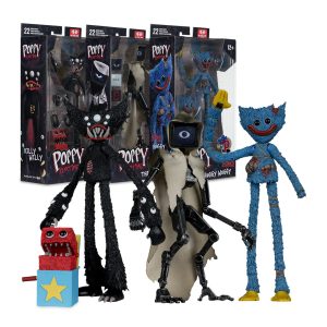 Huggy Wuggy/Killy Willy/The Doctor (Poppy Playtime) Bundle (3) 7" Figures