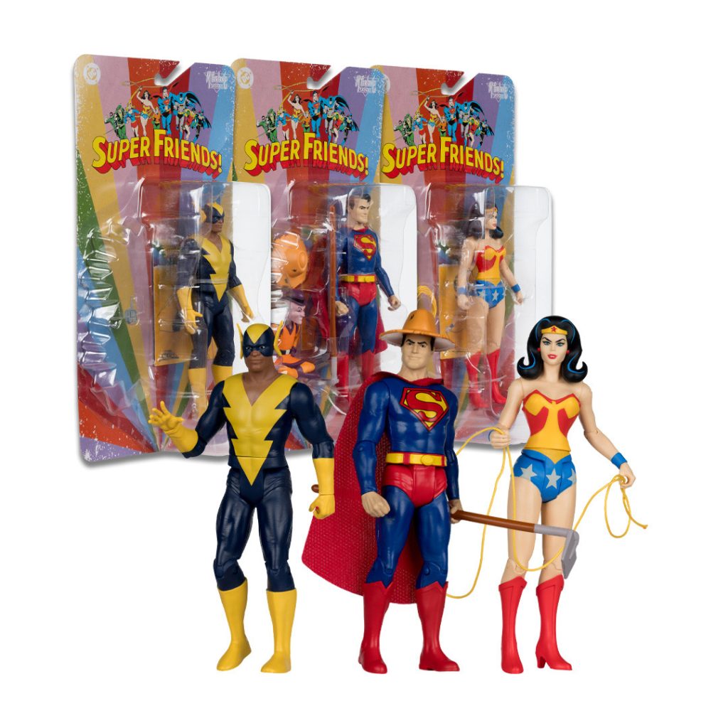 DC Retro: Super Friends Wave 5 (3) 6&Prime; Figures (PRE-ORDER ships June)