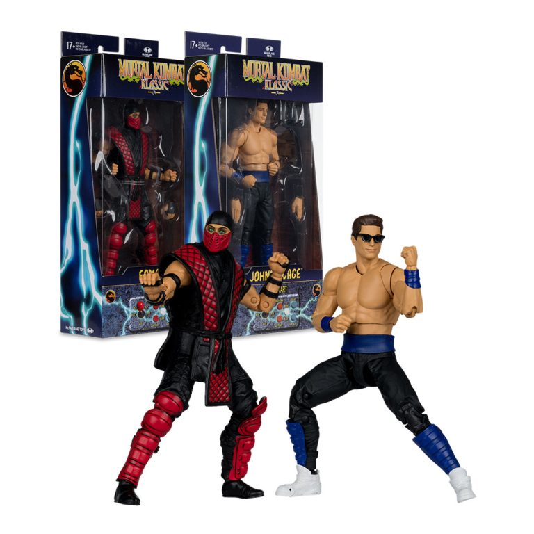 Mortal Kombat Klassic Wave 3 Bundle (2) 7&Prime; Figures
