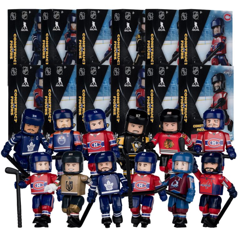 NHL Construct-a-Figure Series 1 Bundle (12) Mini Figures