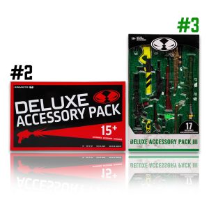 Accessory Pack #2 and #3 (34 ct.) Bundle (2) McFarlane Toys Store Exclusives