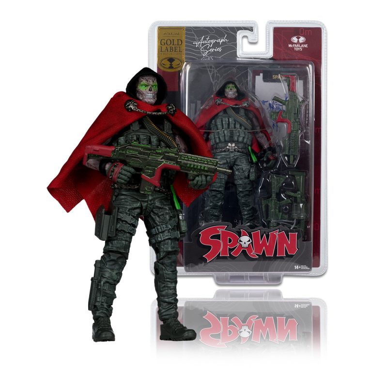 Burned Spawn (Call of Duty) Autograph Series Gold Label 7&Prime; Figure