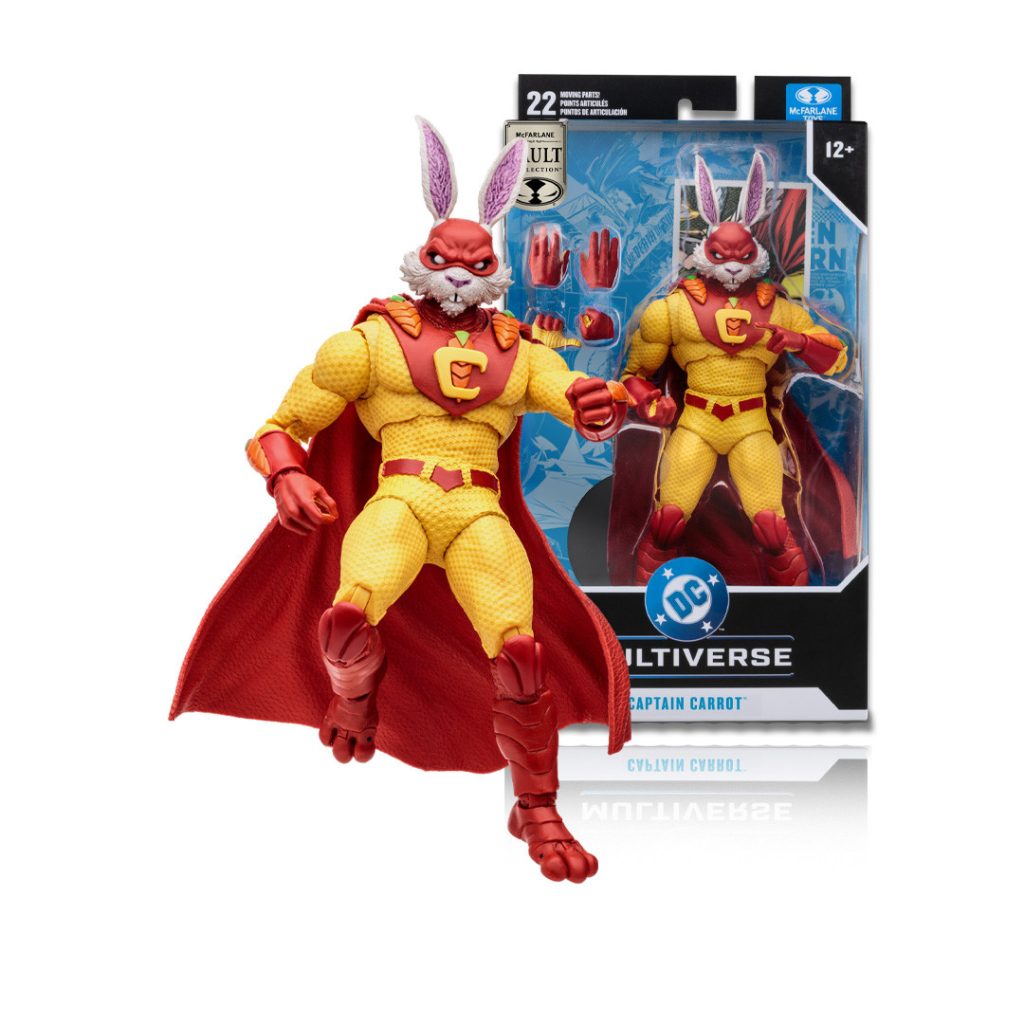 Captain Carrot (Justice League Incarnate) McFarlane Vault Collection 7&Prime; Figure (PRE-ORDER ships October)